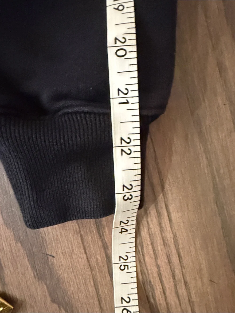 Off-White by Virgil Abloh Marker Over Black Crewneck Hoodie Sweatshirt